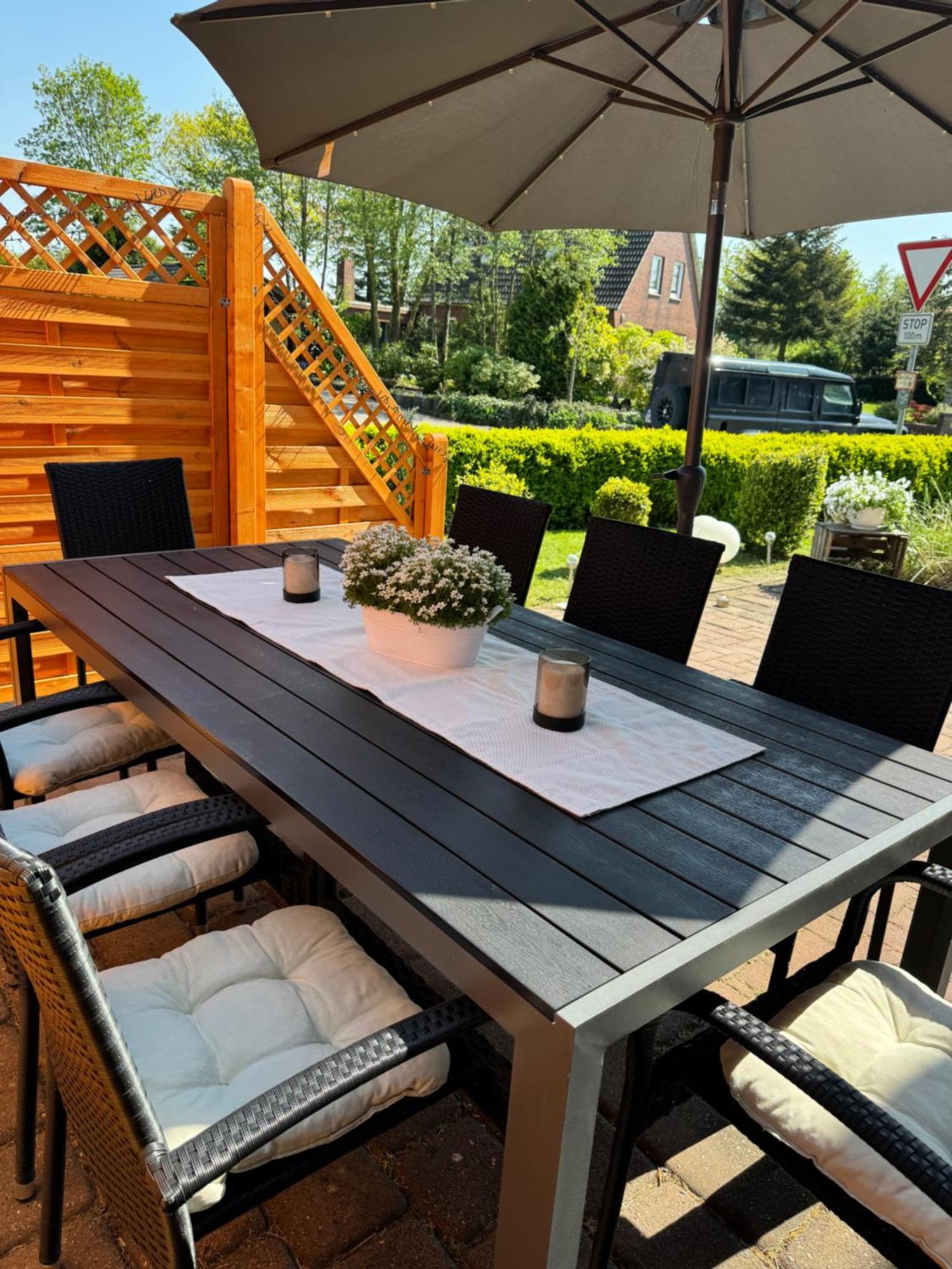 Ferienhaus Meinke Burhafer Feldstrich Exterior foto